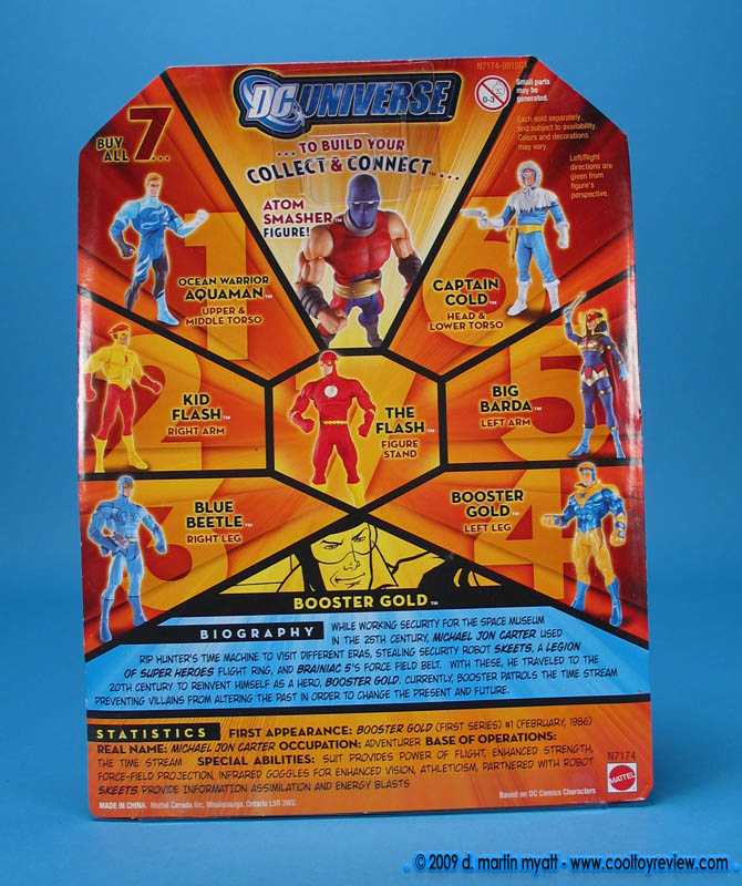 DCUC Wave 7 Figure 4 Booster Gold Collar Version - DC Mattel (DC Universe Classics) action figure collectible [Barcode 027084696561] - Main Image 4