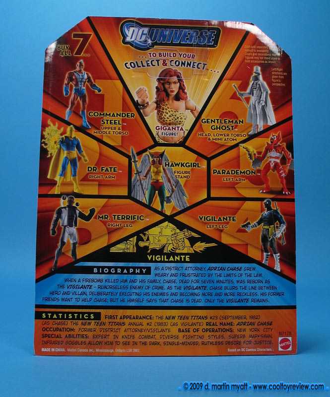 Vigilante  - Mattel (DC Universe Classics) action figure collectible [Barcode 027084696608] - Main Image 4