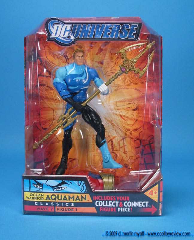 Aquaman [Ocean Warrior] - Mattel (DC Universe Classics) action figure collectible [Barcode 027084696691] - Main Image 3