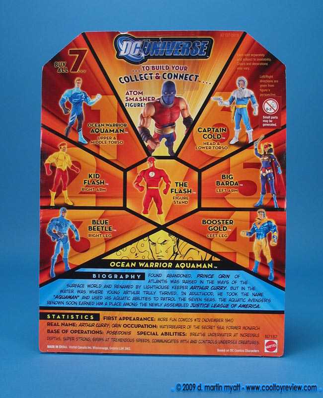 Aquaman [Ocean Warrior] - Mattel (DC Universe Classics) action figure collectible [Barcode 027084696691] - Main Image 4