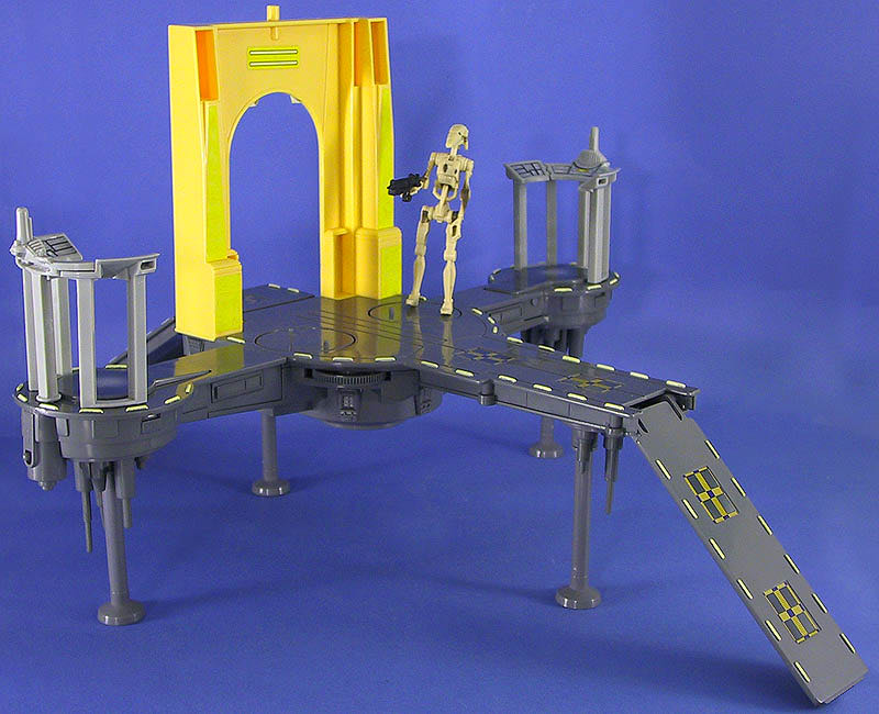 Theed Generator Complex - Hasbro (Star Wars - Episode 1) action figure collectible [Barcode 076930262221] - Main Image 3