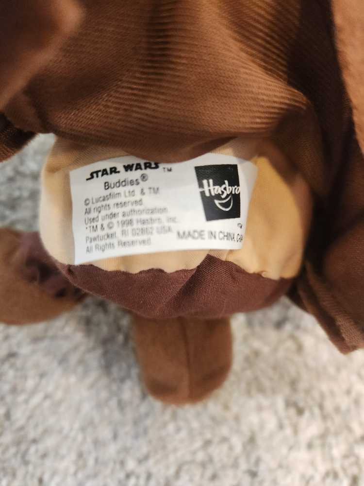 Qui Gon Jinn Plush - Hasbro (Star Wars: Phantom Menance Episode 1) action figure collectible [Barcode 076930262436] - Main Image 3