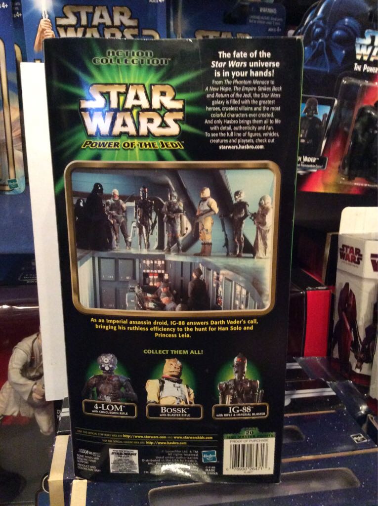 12” IG-88 - Hasbro (Star Wars - Power Of The Jedi) action figure collectible [Barcode 076930264713] - Main Image 2