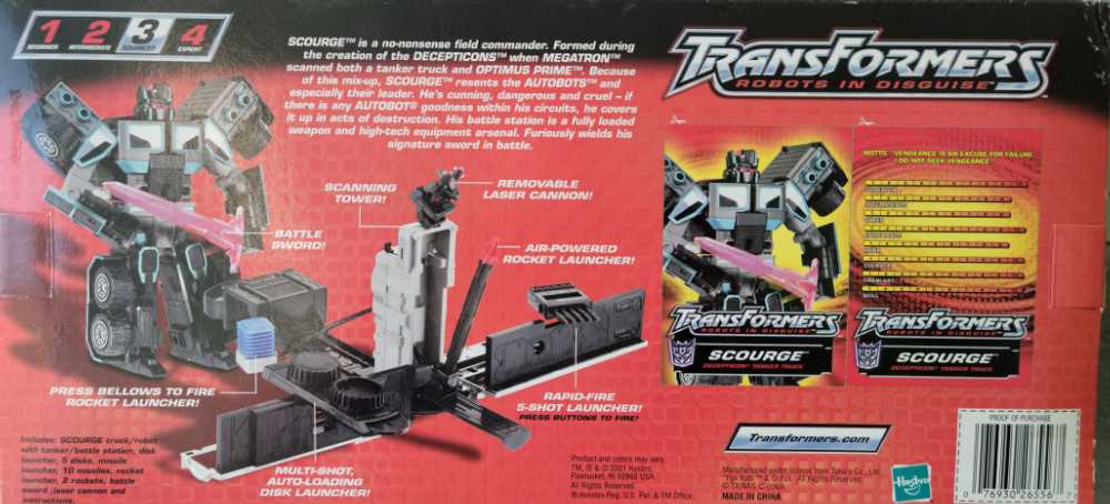 Scourge - Hasbro (RID) action figure collectible [Barcode 076930265567] - Main Image 4