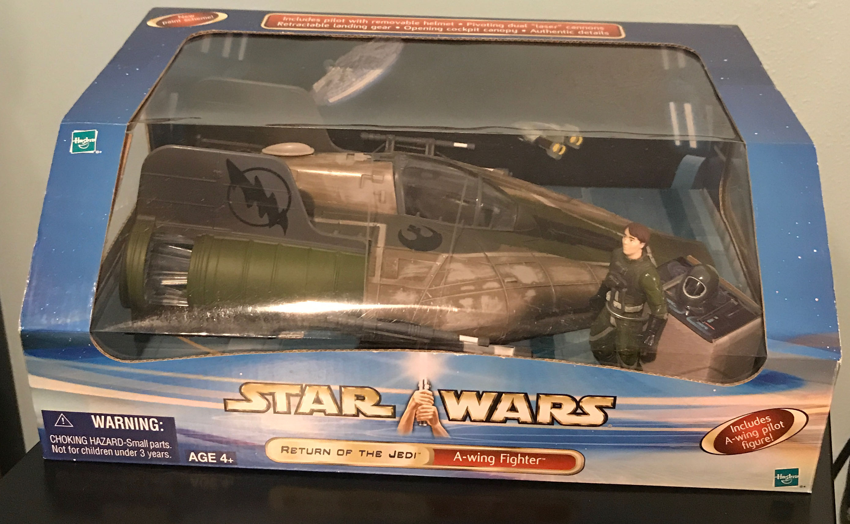 A-Wing Fighter - Hasbro (Star Wars Episode VI: Return of the Jedi) action figure collectible [Barcode 076930267509] - Main Image 2
