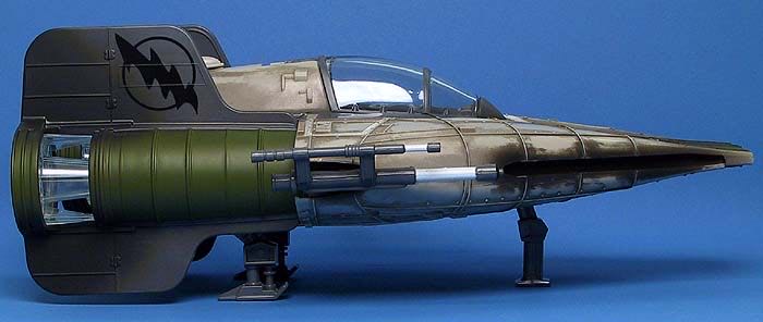 A-Wing Fighter - Hasbro (Star Wars Episode VI: Return of the Jedi) action figure collectible [Barcode 076930267509] - Main Image 3