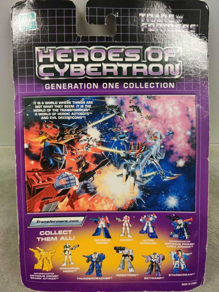 HOC Starscream - Hasbro (Heroes Of Cybertron SCF) action figure collectible [Barcode 076930271933] - Main Image 2