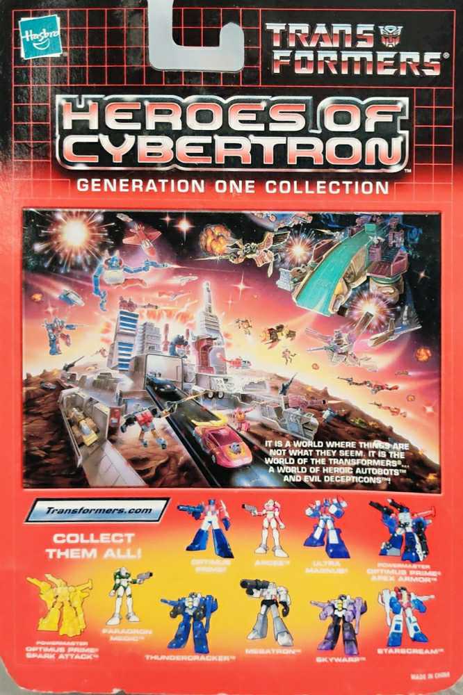 Transformers HOC Gen 1 Collection Paradron Medic Carded - Hasbro (Heroes Of Cybertron SCF) action figure collectible [Barcode 076930271988] - Main Image 2