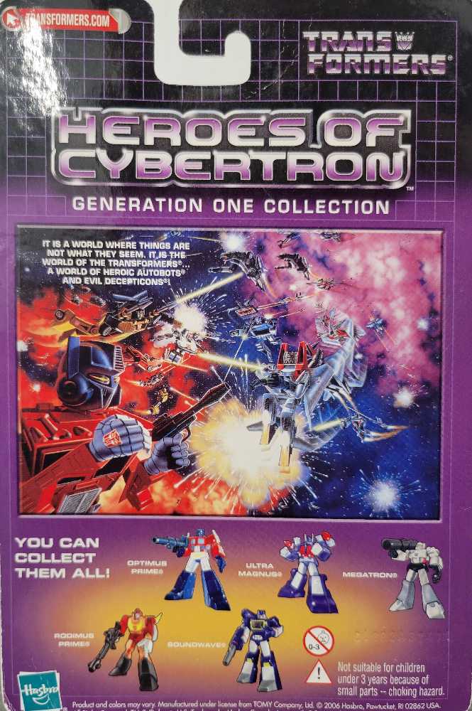 Soundwave - Hasbro (Heroes Of Cybertron SCF) action figure collectible [Barcode 076930272091] - Main Image 3