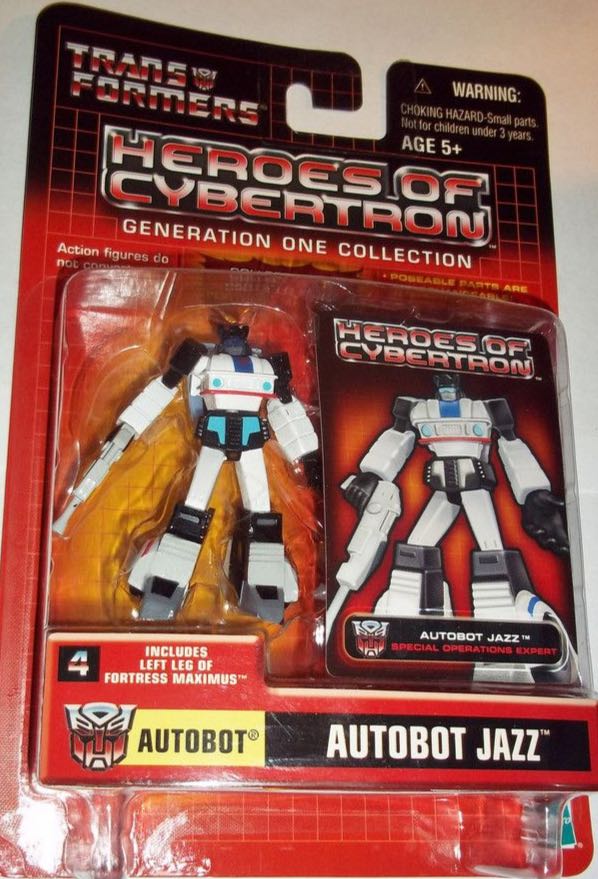 Transformers Heroes Of Cybertron: Jazz - Hasbro (Misc. Cartoon) action figure collectible [Barcode 076930287026] - Main Image 1