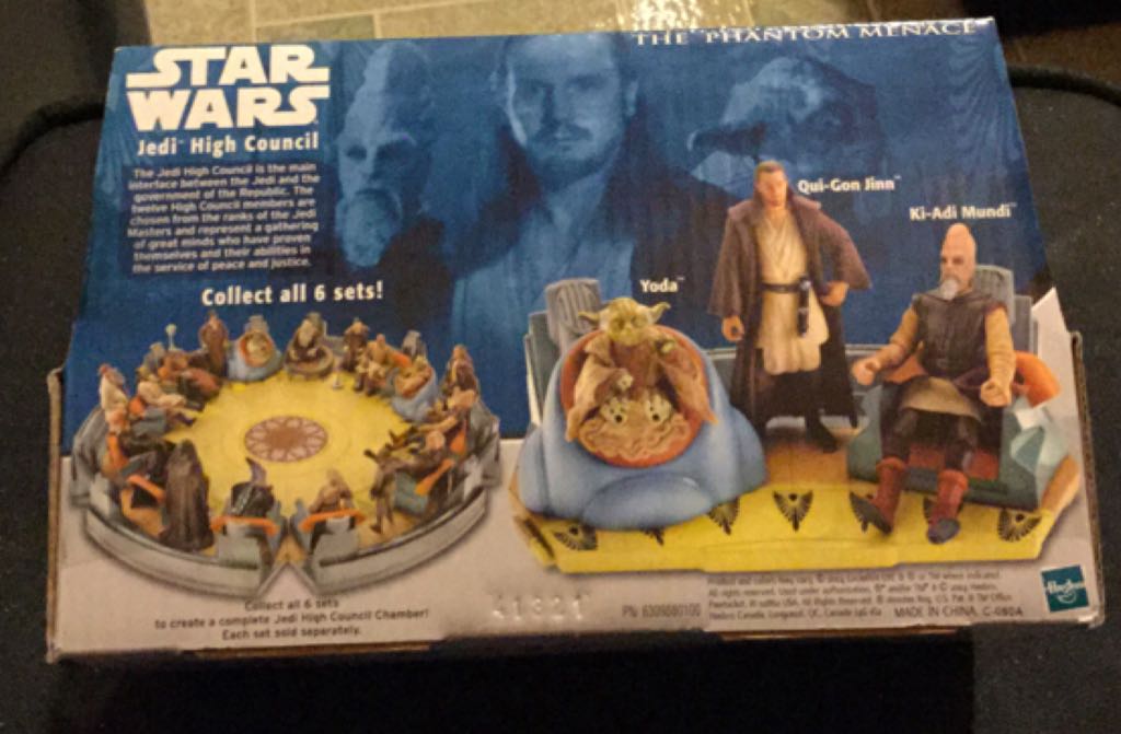 Jedi High Council Scene 1 - Hasbro (2004-2005 The Original Trilogy Collection) action figure collectible [Barcode 076930321539] - Main Image 2