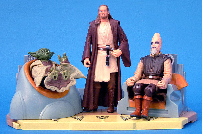 Jedi High Council Scene 1 - Hasbro (2004-2005 The Original Trilogy Collection) action figure collectible [Barcode 076930321539] - Main Image 3