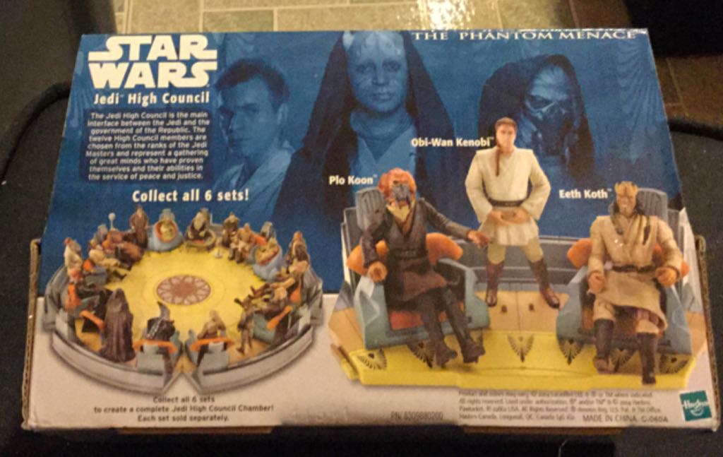 Jedi High Council Scene 2 - Hasbro (Multipack) action figure collectible [Barcode 076930321546] - Main Image 2
