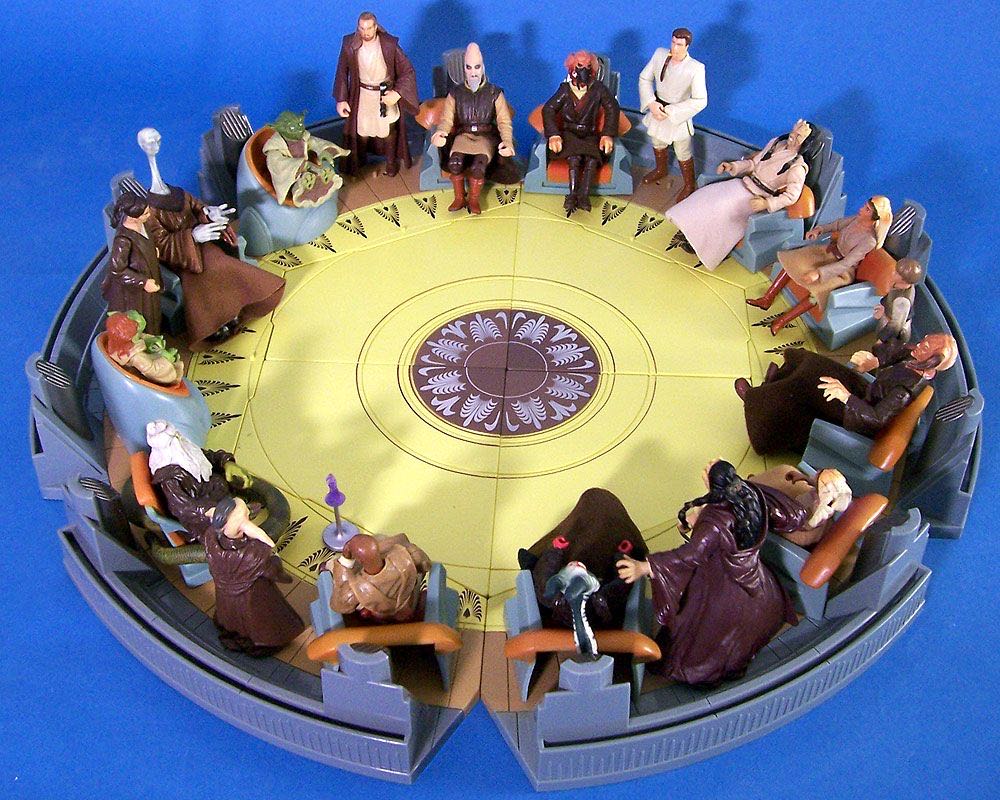 Jedi High Council Scene 2 - Hasbro (Multipack) action figure collectible [Barcode 076930321546] - Main Image 4