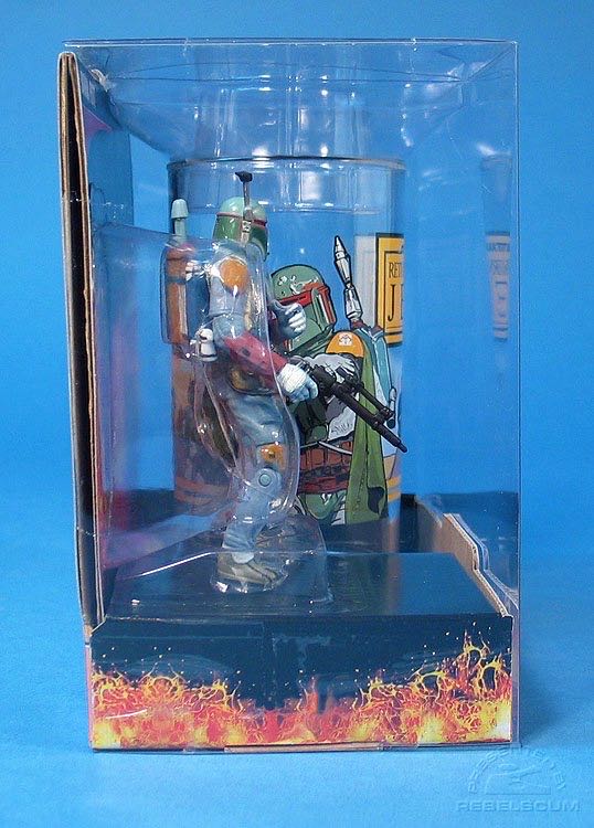 Star Wars: Boba Fett with Collectible Cup - Hasbro (Star Wars: Return Of The Jedi) action figure collectible [Barcode 076930321577] - Main Image 2