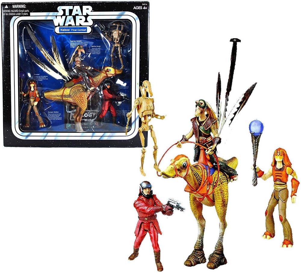 Naboo Final Combat (Kaadu) - Hasbro (The Saga Collection) action figure collectible [Barcode 076930345146] - Main Image 4