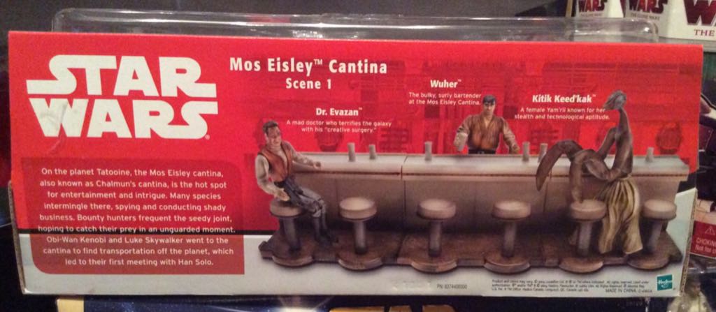 Mos Eisley Cantina Scene 1 - Hasbro (2004-2005 The Original Trilogy Collection) action figure collectible [Barcode 076930345160] - Main Image 2