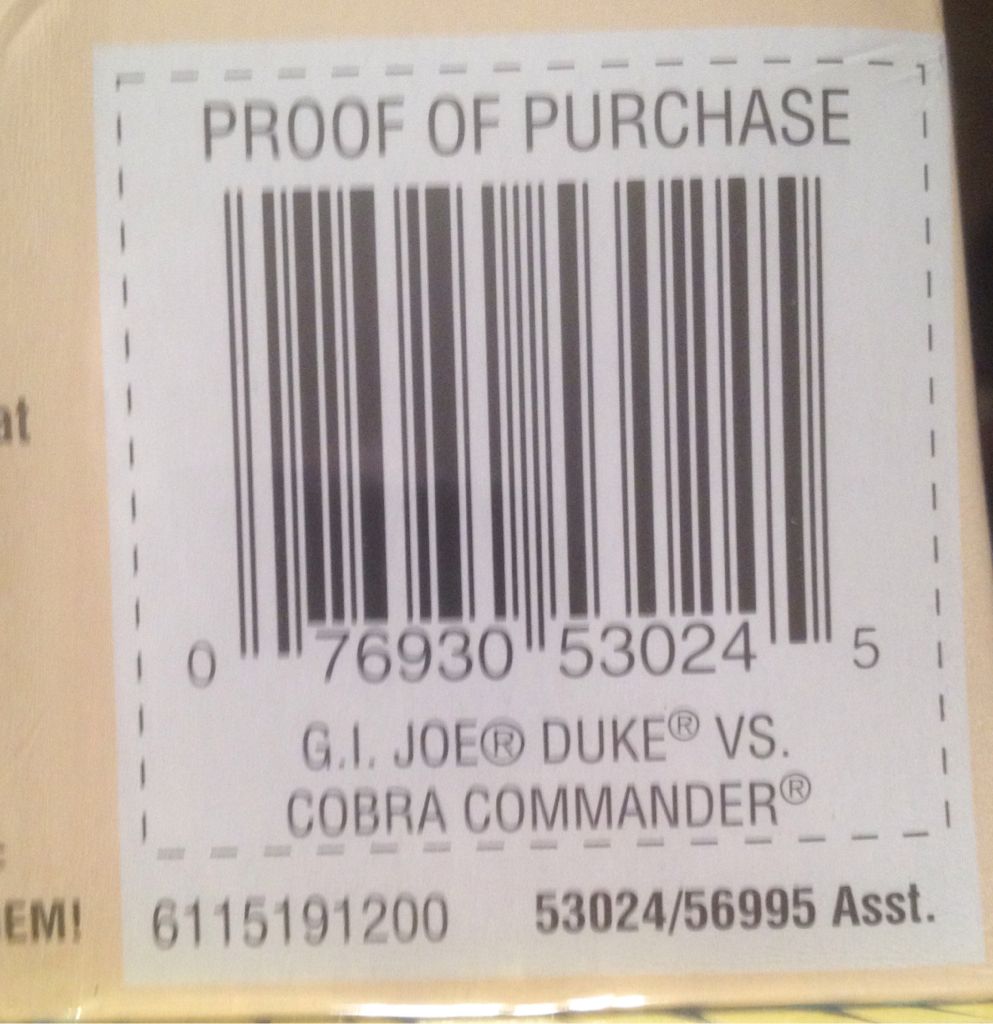 Duke Vs Cobra Commander - Hasbro (GI Joe vs. Cobra) action figure collectible [Barcode 076930530245] - Main Image 2