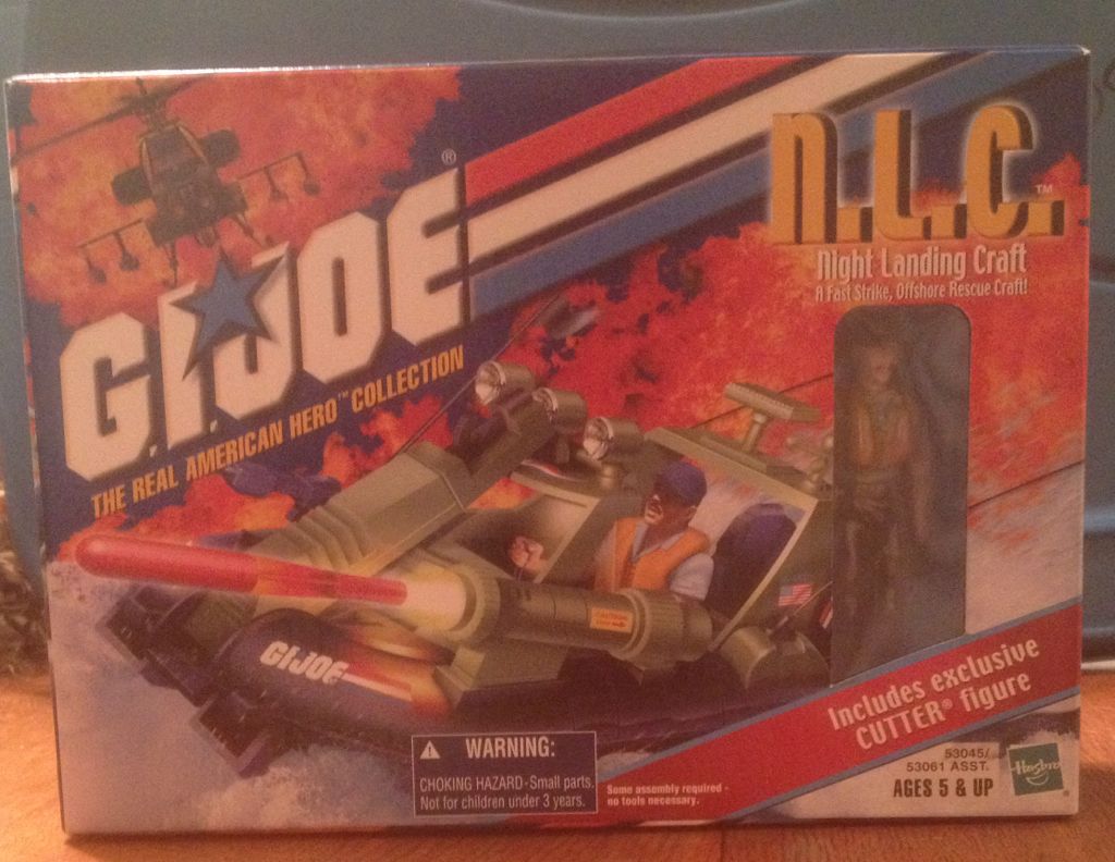 N.L.C. (Night Landing Craft) - Hasbro GiJoe (G.I. Joe: A Real American Hero) action figure collectible [Barcode 076930530450] - Main Image 1