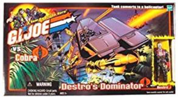 Destro’s Dominator - Hasbro (G.I. JOE vs Cobra) action figure collectible [Barcode 076930531419] - Main Image 1