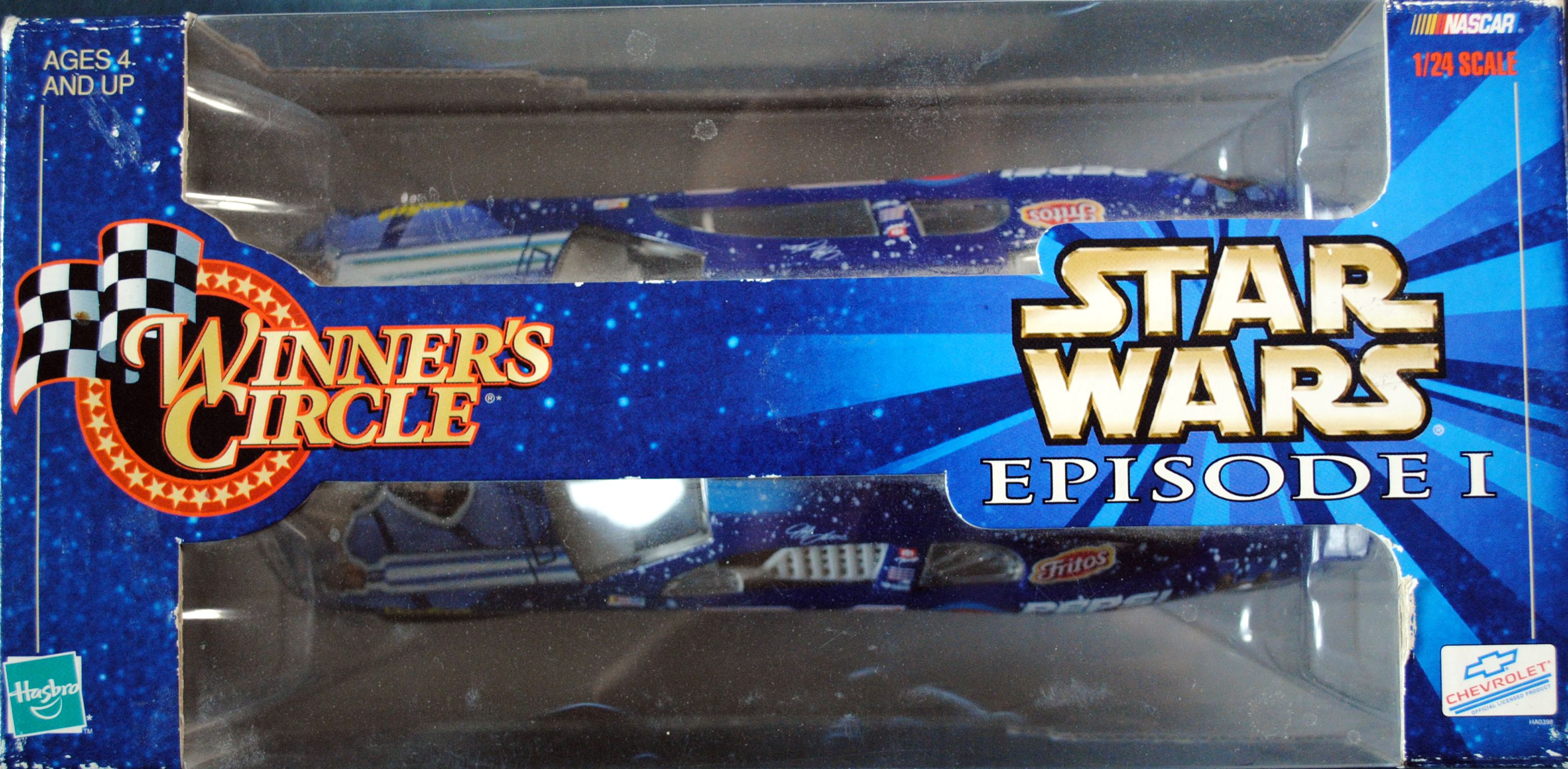 Nascar Jeff Gordon #24 1999 Chevrolet Monte Carlo 43rd Star Wars Episode I #4 - Hasbro (Star Wars Nascar) action figure collectible [Barcode 076930568569] - Main Image 2