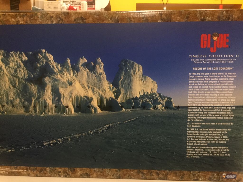 GI Joe: Rescue of the Lost Squadron - Hasbro (GI Joe Timeless Collection II) action figure collectible [Barcode 076930570470] - Main Image 2