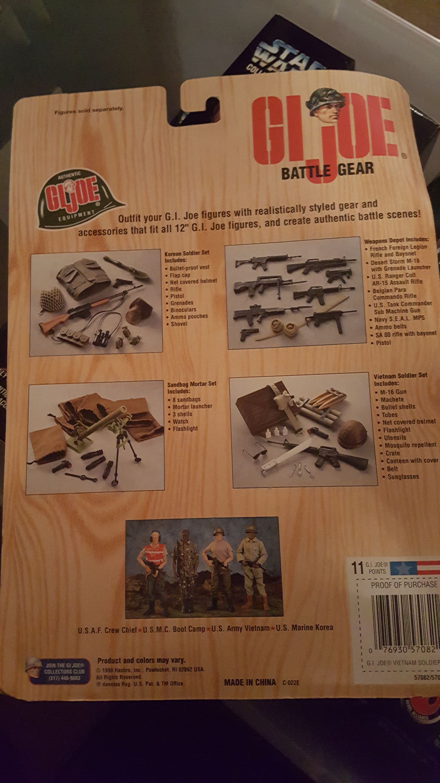 gi noe battle pack Vietnam soldier set  action figure collectible [Barcode 076930570821] - Main Image 2