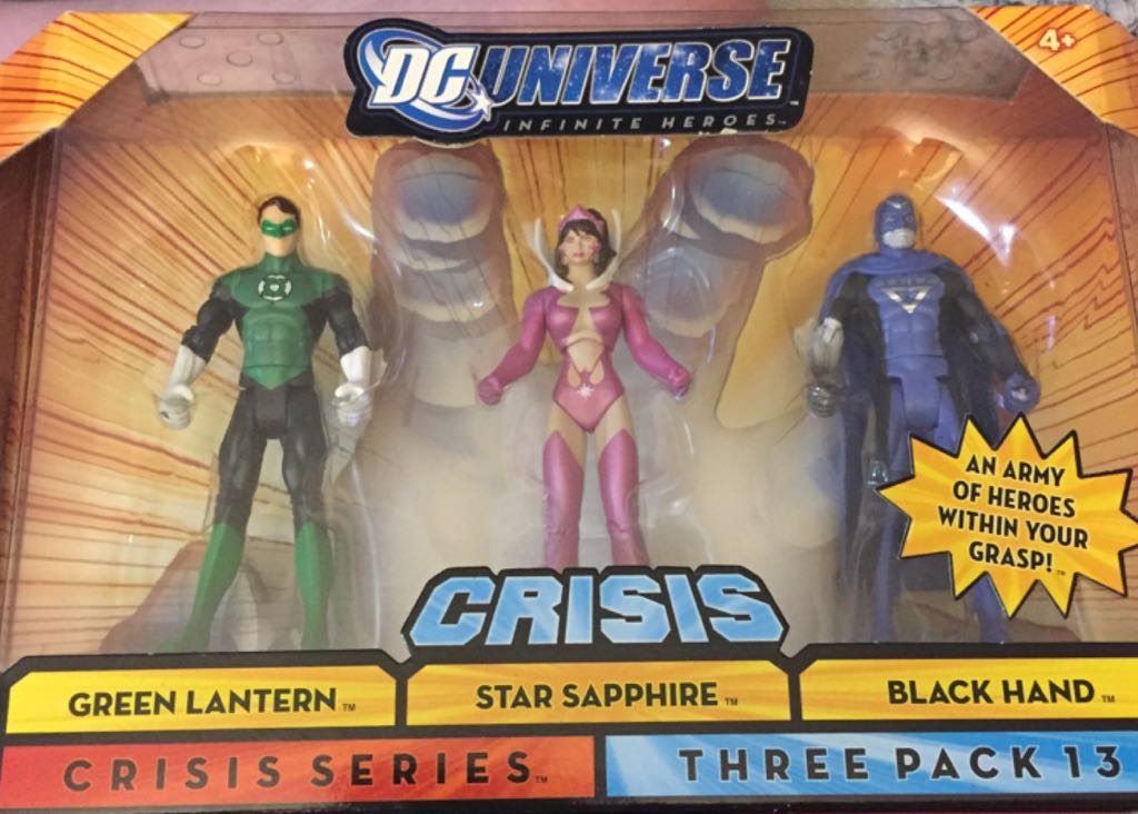 Crisis Series Three Pack 13  action figure collectible [Barcode 027084696967] - Main Image 1