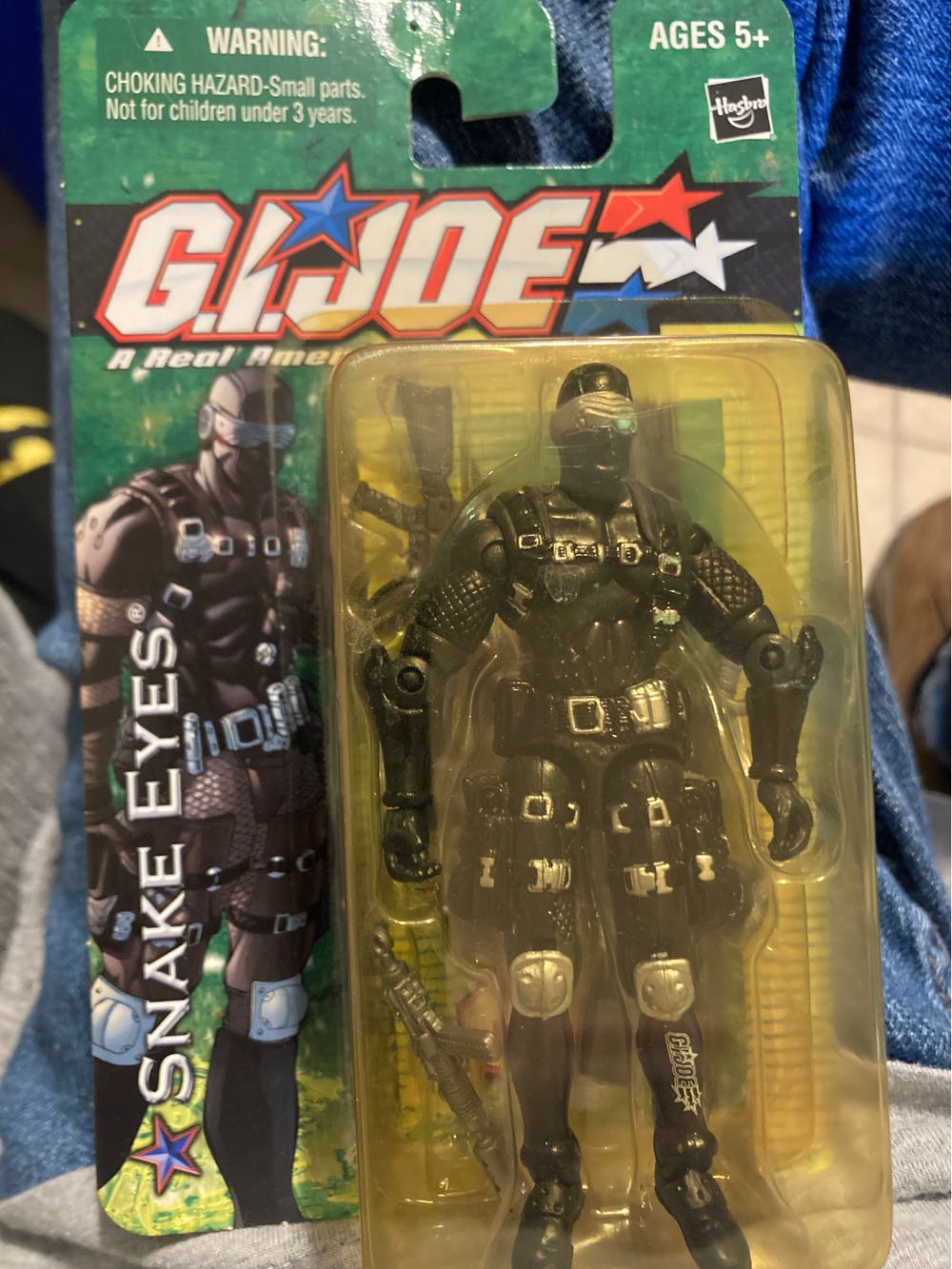 GI Joe Valor Vs Venom: Snake Eyes - Hasbro (G.I. Joe - Valor vs Venom) action figure collectible [Barcode 076930582008] - Main Image 3