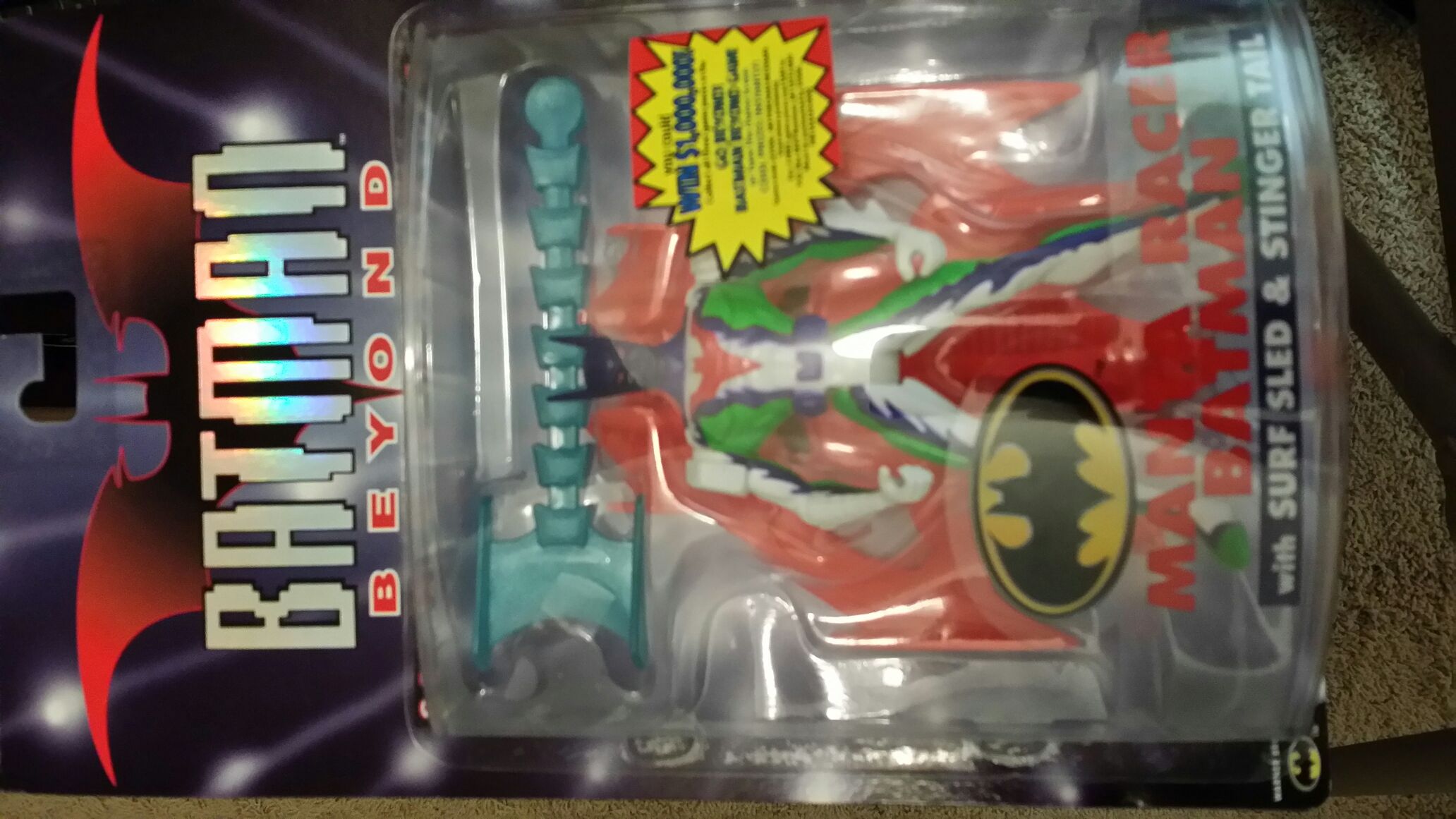 Batman Beyond Manta Racer Batman  action figure collectible [Barcode 076930643495] - Main Image 1