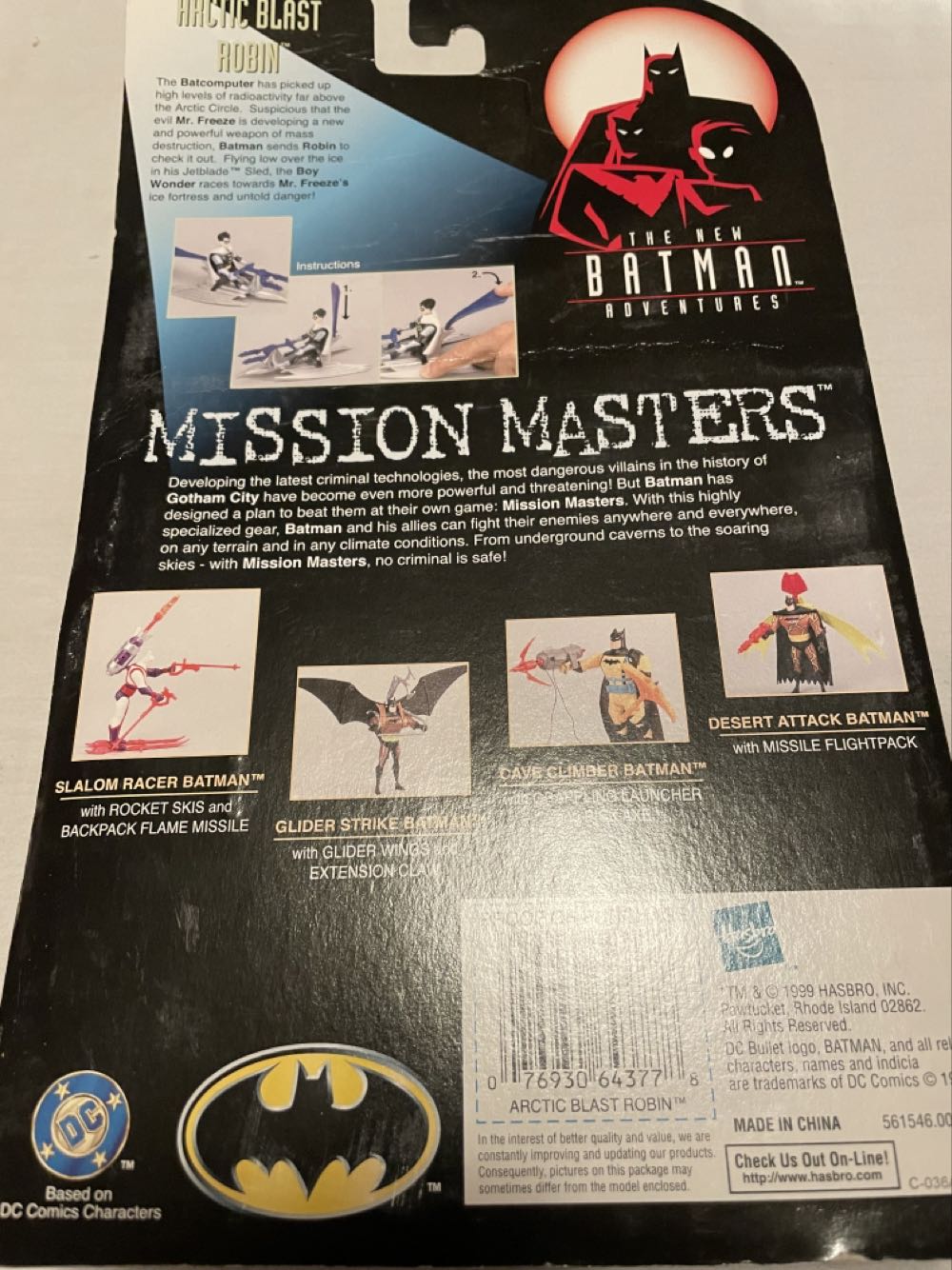 Artic Blast Robin - Hasbro Inc (BAS: The New Batman Adventures) action figure collectible [Barcode 076930643778] - Main Image 2