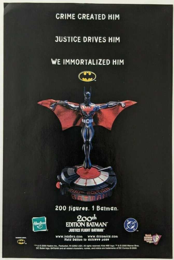 Batman Beyond 200th Edition Batman  - Hasbro (Batman Beyond) action figure collectible [Barcode 076930644379] - Main Image 3
