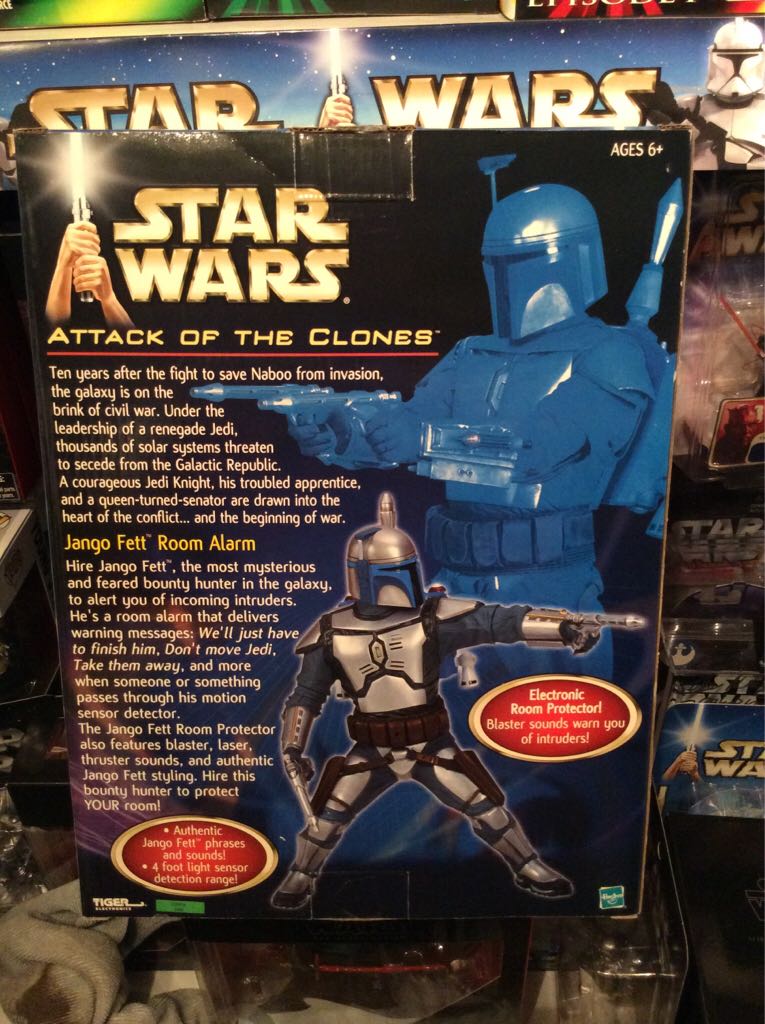 Misc Jango Fett Room Alarm  (2002-2003 Star Wars Saga) action figure collectible [Barcode 076930666975] - Main Image 2