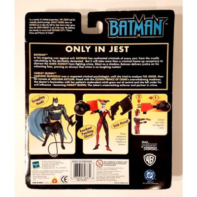 Batman Vs Harley Quinn - Hasbro (Batman Only In Jest) action figure collectible [Barcode 076930706879] - Main Image 2