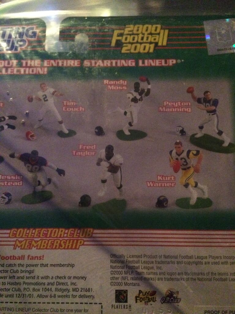 Brad Johnson - Kenner (Starting Lineup Football) action figure collectible [Barcode 076930729083] - Main Image 2