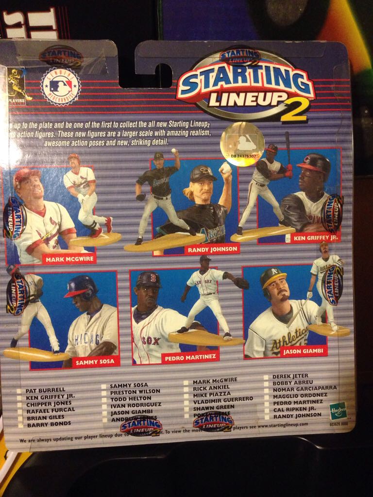 DEREK JETER - Hasbo / Kenner (Baseball) action figure collectible [Barcode 076930734490] - Main Image 2