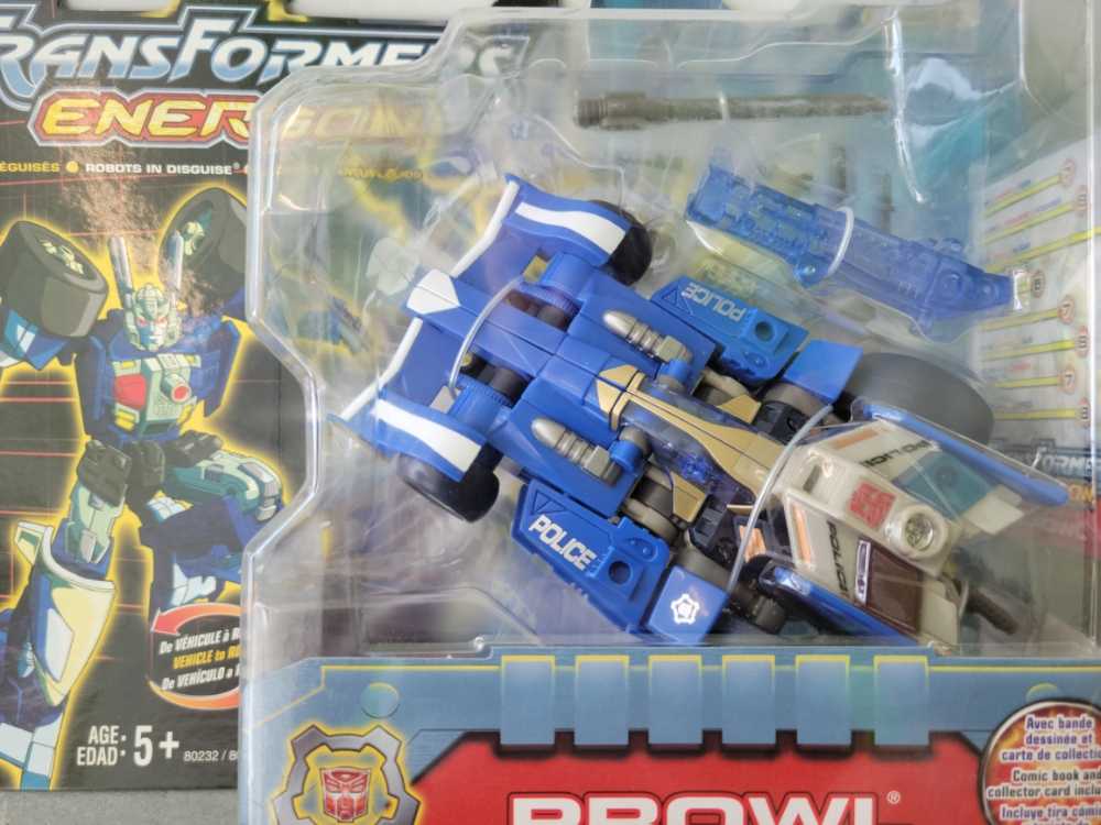 Prowl 1st Carded - Hasbro (Energon) action figure collectible [Barcode 076930802328] - Main Image 2
