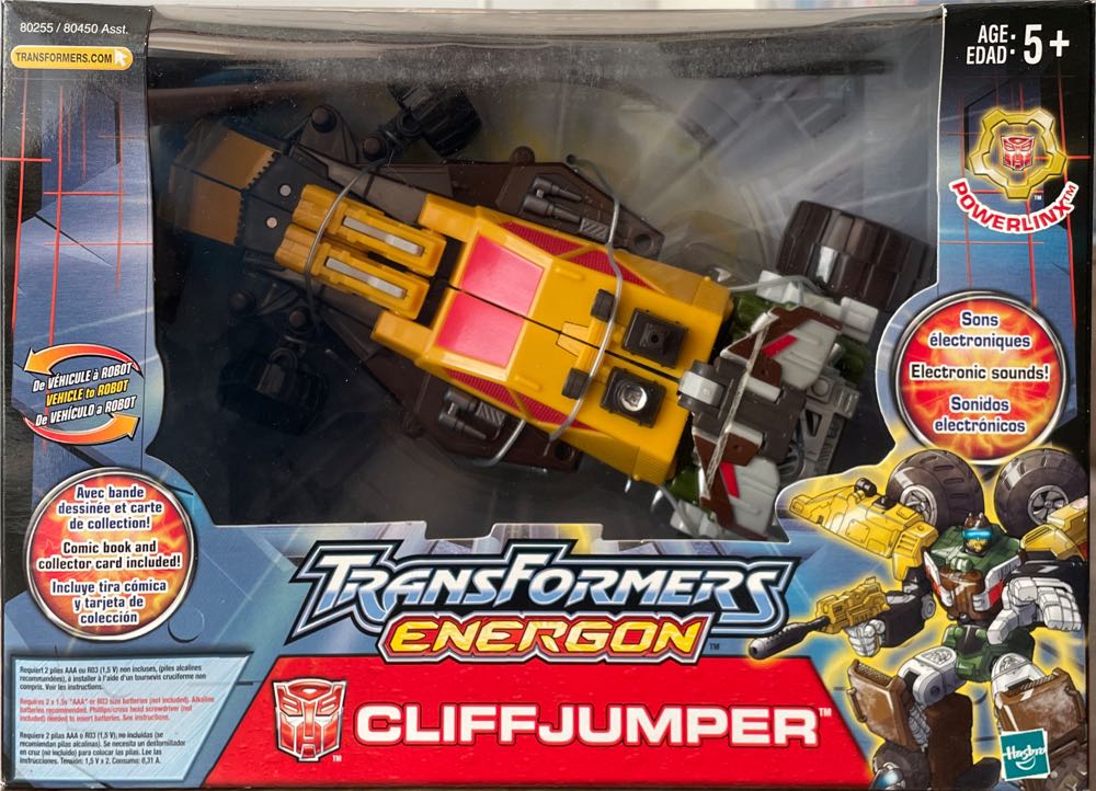 Cliffjumper - Hasbro (Transformers Energon) action figure collectible [Barcode 076930802557] - Main Image 2