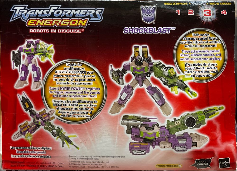 Transformers Energon: Shockblast - Hasbro (Transformers Energon) action figure collectible [Barcode 076930802571] - Main Image 2