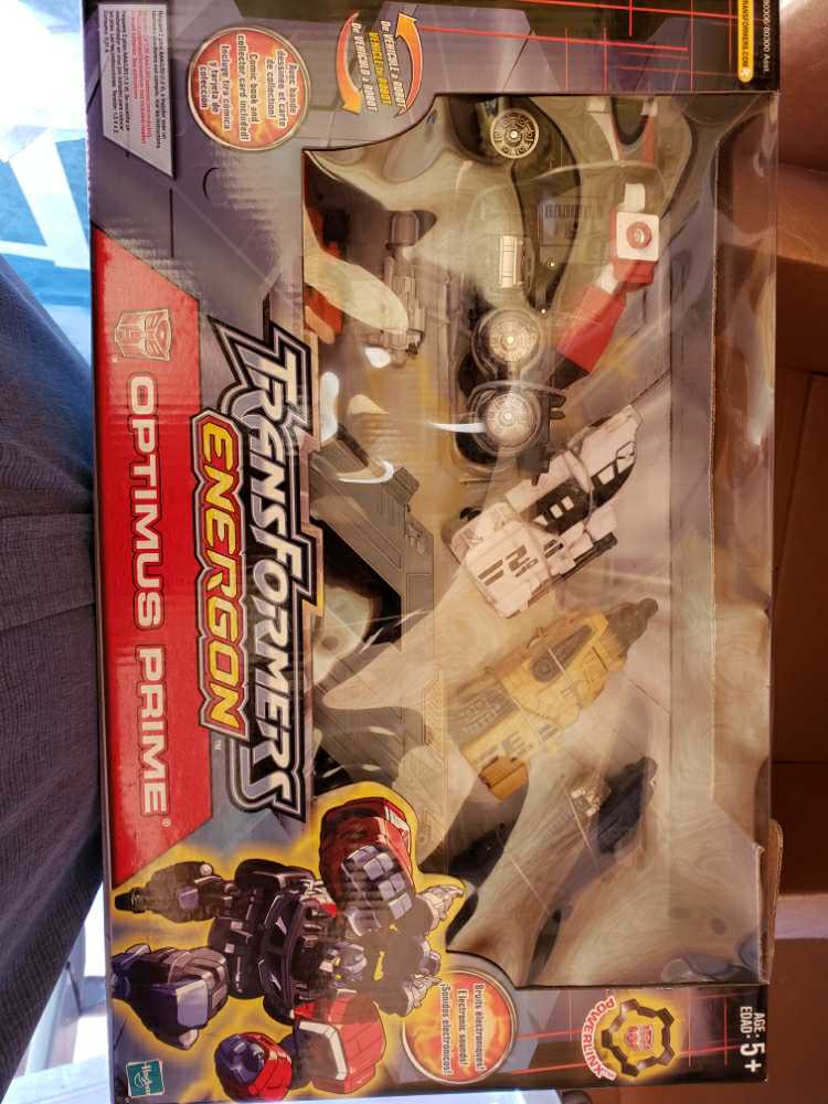 Optimus Prime - Hasbro (Transformers Energon) action figure collectible [Barcode 076930803066] - Main Image 3