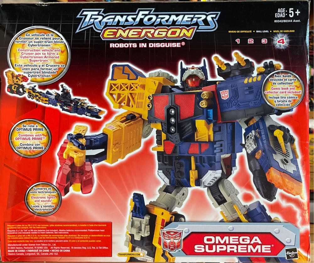 Transformers Energon Omega Supreme  (Transformers Energon) action figure collectible [Barcode 076930803424] - Main Image 2