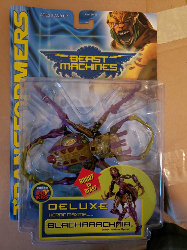 Black Arachnia - Hasbro (Beast Machines) action figure collectible [Barcode 076930804766] - Main Image 4
