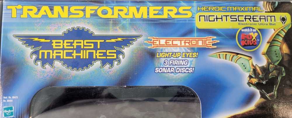 Nightscream - Hasbro (Transformers: Beast Machines) action figure collectible [Barcode 076930804940] - Main Image 3