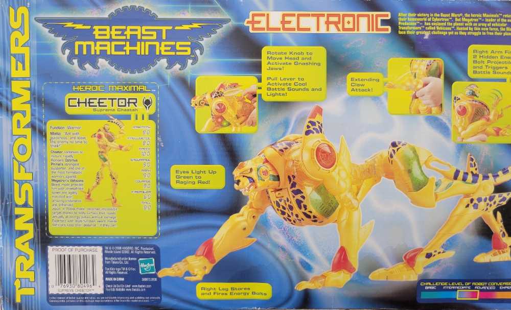 Cheetor Supreme - Hasbro (Beast Machines) action figure collectible [Barcode 076930804964] - Main Image 3