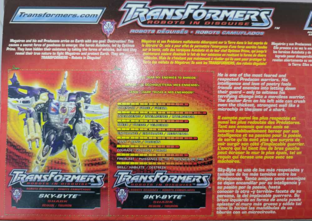 Transformers: Sky-Byte - Hasbro (Transformers) action figure collectible [Barcode 076930805862] - Main Image 4