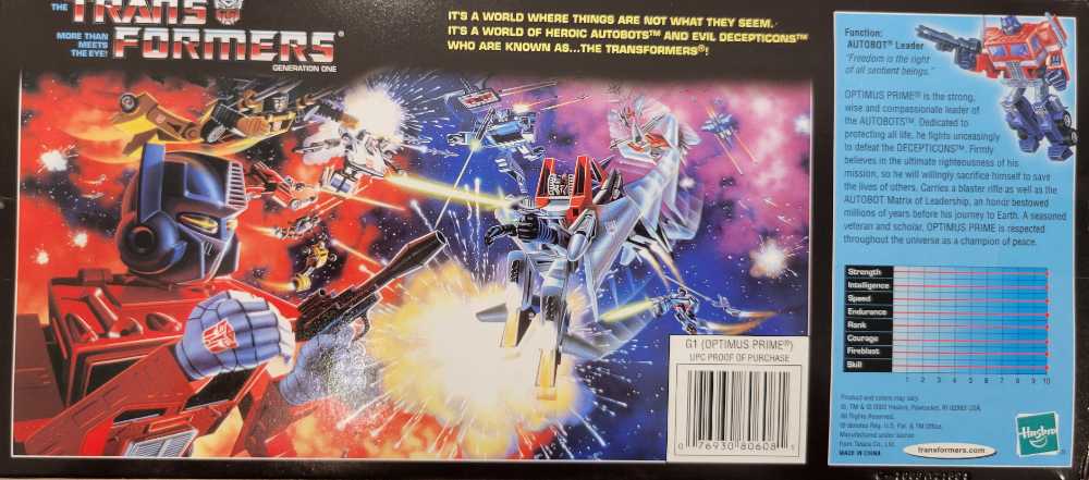 Optimus Prime - Hasbro (The Transformers) action figure collectible [Barcode 076930806081] - Main Image 3