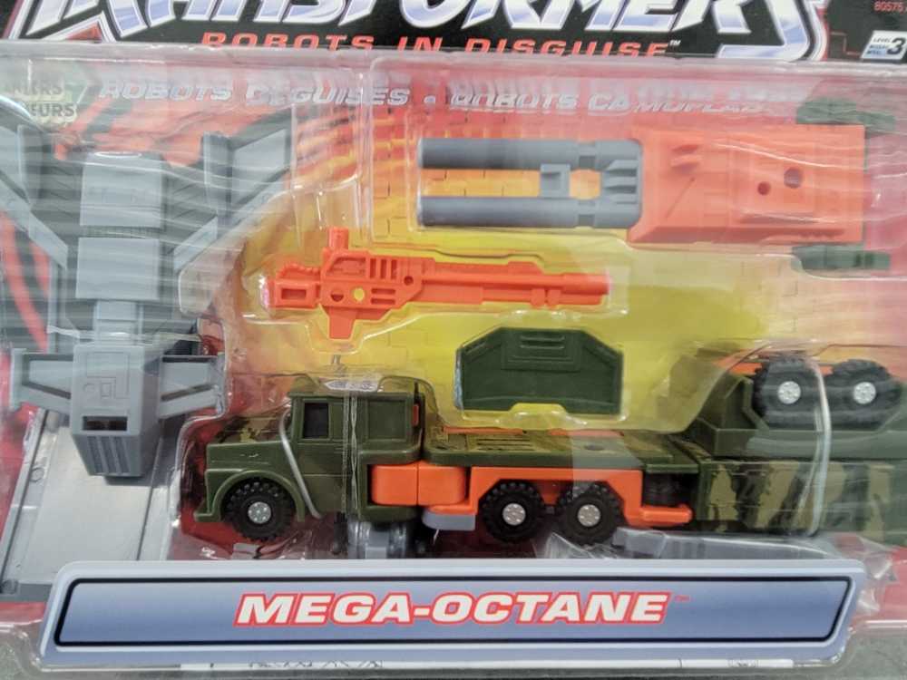 Mega Octane Ruination 1st Carded - Hasbro (Robots In Disguise RID) action figure collectible [Barcode 076930806418] - Main Image 2