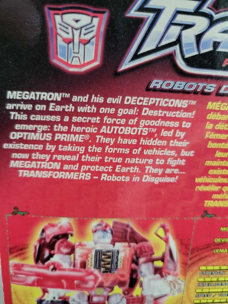 Sideburn Side Burn (Red Repaint) - Hasbro (Transformers RID) action figure collectible [Barcode 076930806470] - Main Image 4