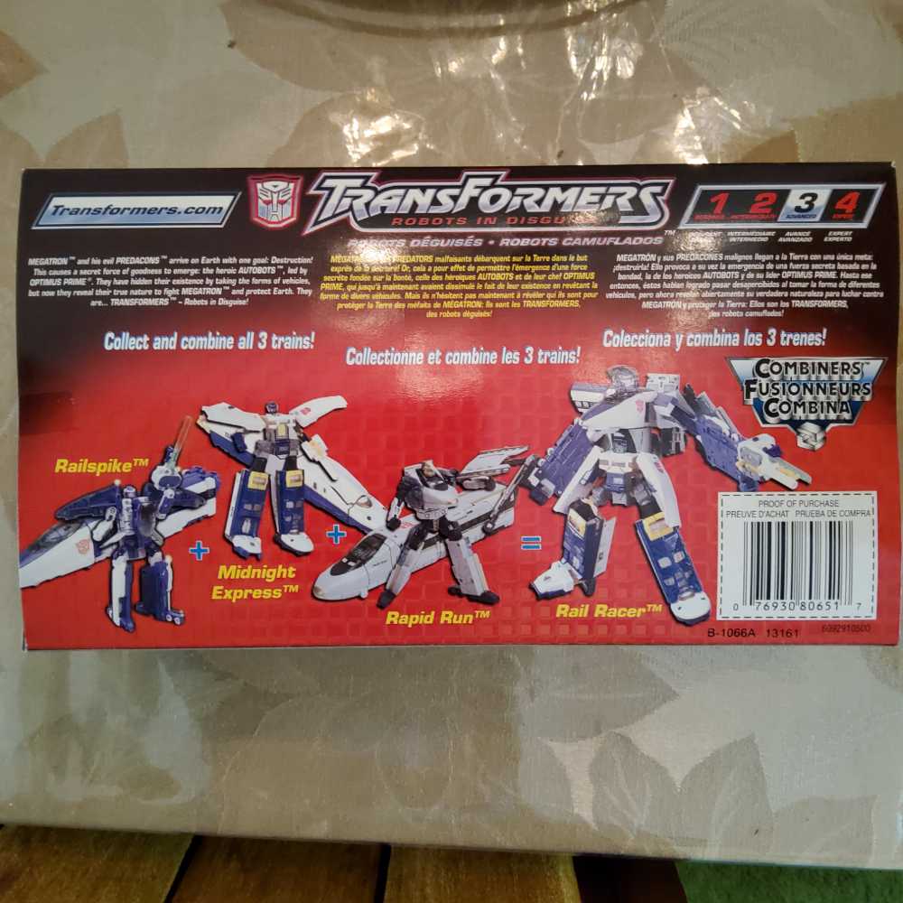 Midnight Express - Hasbro (Transformers RID) action figure collectible [Barcode 076930806517] - Main Image 2