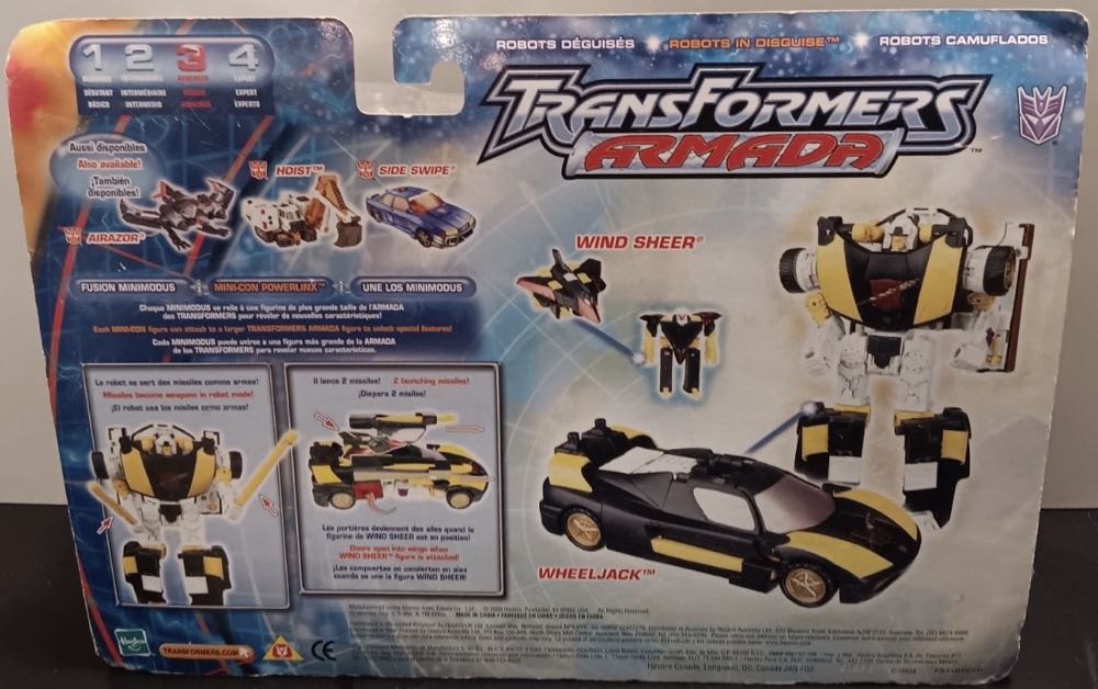 Transformers Armada: Wheeljack - Hasbro (Transformers Armada) action figure collectible [Barcode 076930806777] - Main Image 2